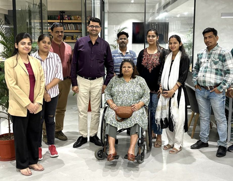 With the @CouncilofArchitecture team to ensure #Accessibility is implemented with all architects in the country 
Glad that this collaboration will set the tone for #AccessibleIndia