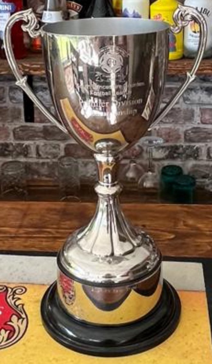 After winning the Premiership in March we finally get our hands on the trophy