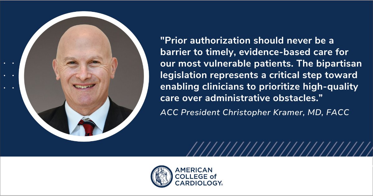 ACC Advocacy (@cardiology) on Twitter photo #ICYMI: #ACCAdvocacy joined fellow members of <a href="/regrelief/">Regulatory Relief Coalition</a> in celebrating the reintroduction of the Improving Seniors' Timely Access to Care Act into Congress this week. Learn more ➡️ bit.ly/4k9wSTV #PriorAuth #ICYMI: #ACCAdvocacy joined fellow members of <a href="/regrelief/">Regulatory Relief Coalition</a> in celebrating the reintroduction of the Improving Seniors' Timely Access to Care Act into Congress this week. Learn more ➡️ bit.ly/4k9wSTV #PriorAuth