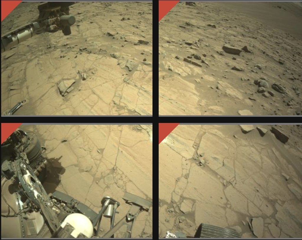 fredHeller1's tweet image. New abrasion patch on the side of a channel :)

Lots of water interaction here too

#perseverancerover

#lookingforLife 

Sol 1513