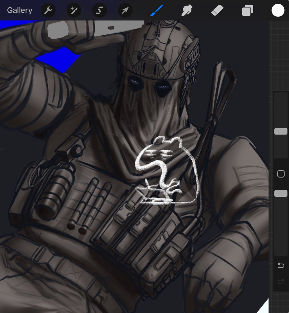 WIP
I won’t finish this anytime soon( I started it last few months ago🛌)

#König #Konig