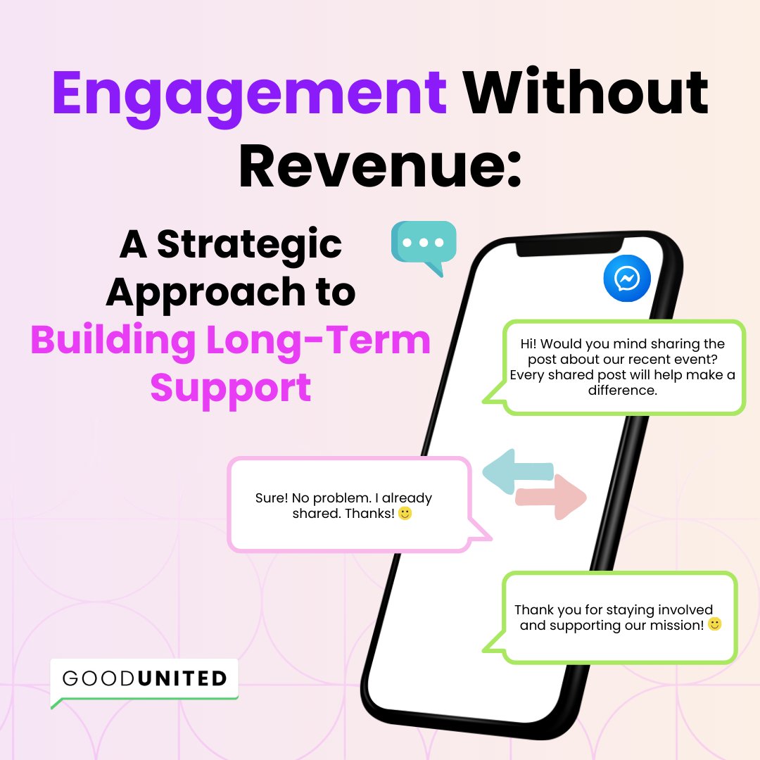 Not every campaign needs to raise money.

Some build relationships.

💌 76.72% opens
🖱 13.92% CTR
🔁 167 shares
💰 $0 raised

That’s strategy, not failure. 👉goodunited.io/blog/engagemen…