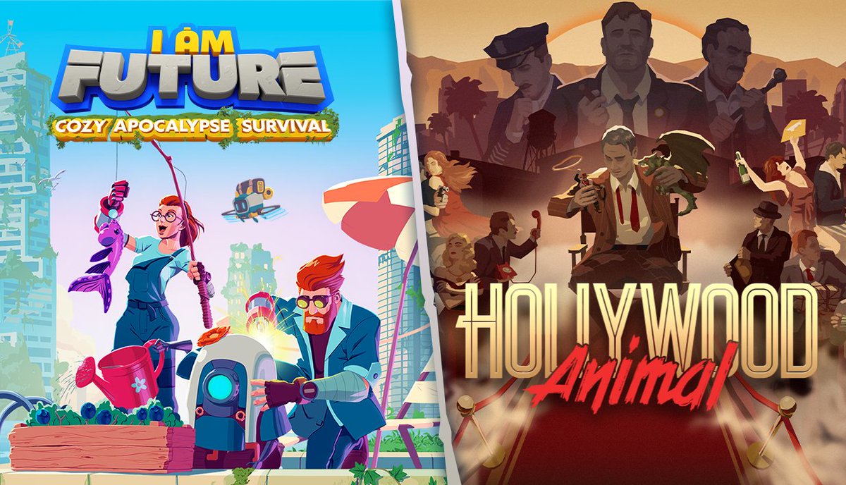 🎬 Lights, camera... survival?
We’ve teamed up with <a href="/WeappyStudio/">Weappy | Purchase Hollywood Animal on Steam</a> to bring you the I Am Hollywood Steam bundle!

⏳ Grab I Am Future + Hollywood Animal together for 10% off on Steam!
👉 bit.ly/4krbSro