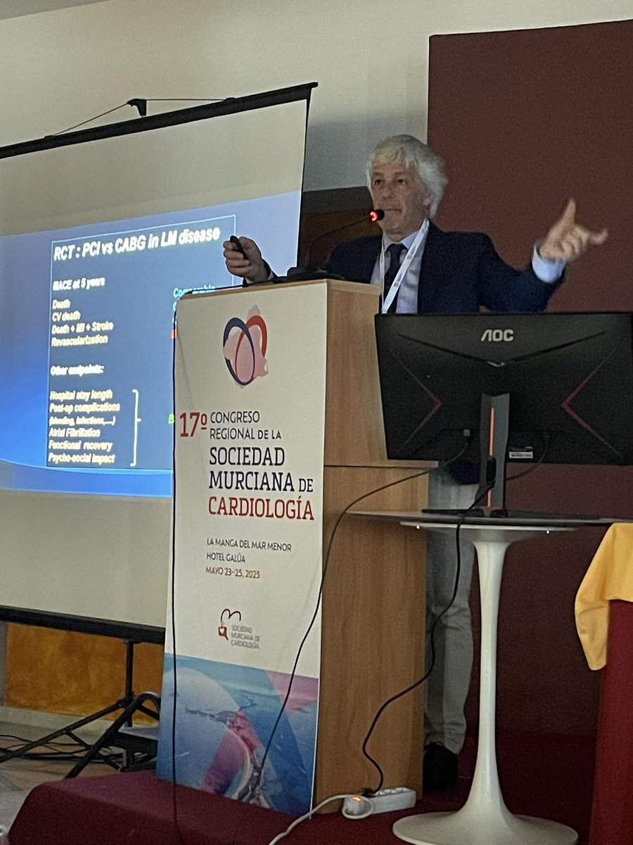 Excelente revisión del intervencionismo en la enfermedad de tronco común izquierdo <a href="/secardiologia/">Soc Esp Cardiología</a> <a href="/shci_sec/">ACI-SEC: Hemodinamica</a> . Gracias Dr Chema De la Torre !