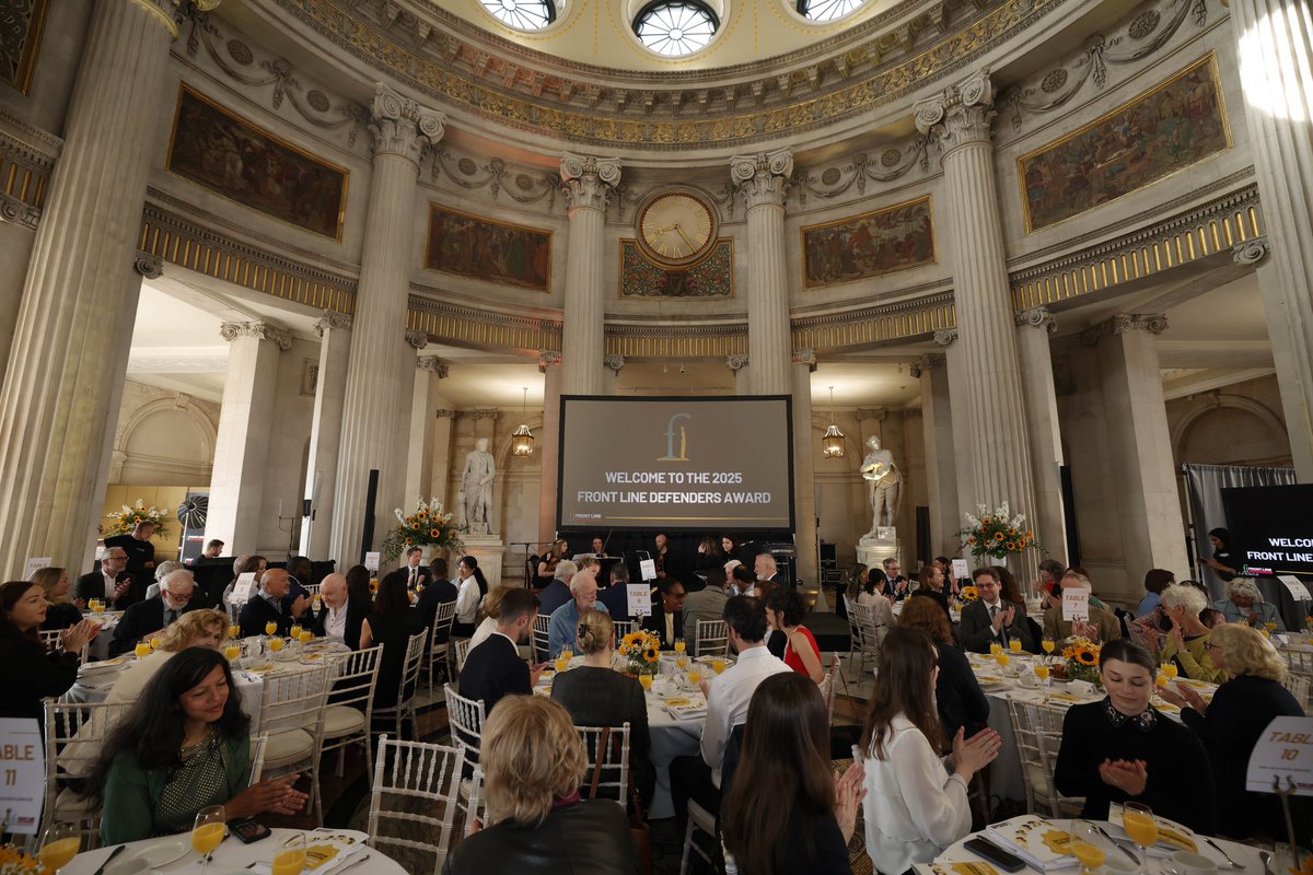 Razan Ibraheem (@razanirl) on Twitter photo Honoured to MC the 2025 Front Line Defenders Awards at <a href="/DublinCityHall/">Dublin City Hall</a> — celebrating:
Arnon Nampa
Mhamed Hali
Sharifakhon Madrakhimova
Luc Agblakou
MONDHA (Dominican Republic & Haiti)
Thanks <a href="/FrontLineHRD/">Front Line Defenders</a> & all who stood with them.
#FLDAwards2025 Honoured to MC the 2025 Front Line Defenders Awards at <a href="/DublinCityHall/">Dublin City Hall</a> — celebrating:
Arnon Nampa
Mhamed Hali
Sharifakhon Madrakhimova
Luc Agblakou
MONDHA (Dominican Republic & Haiti)
Thanks <a href="/FrontLineHRD/">Front Line Defenders</a> & all who stood with them.
#FLDAwards2025