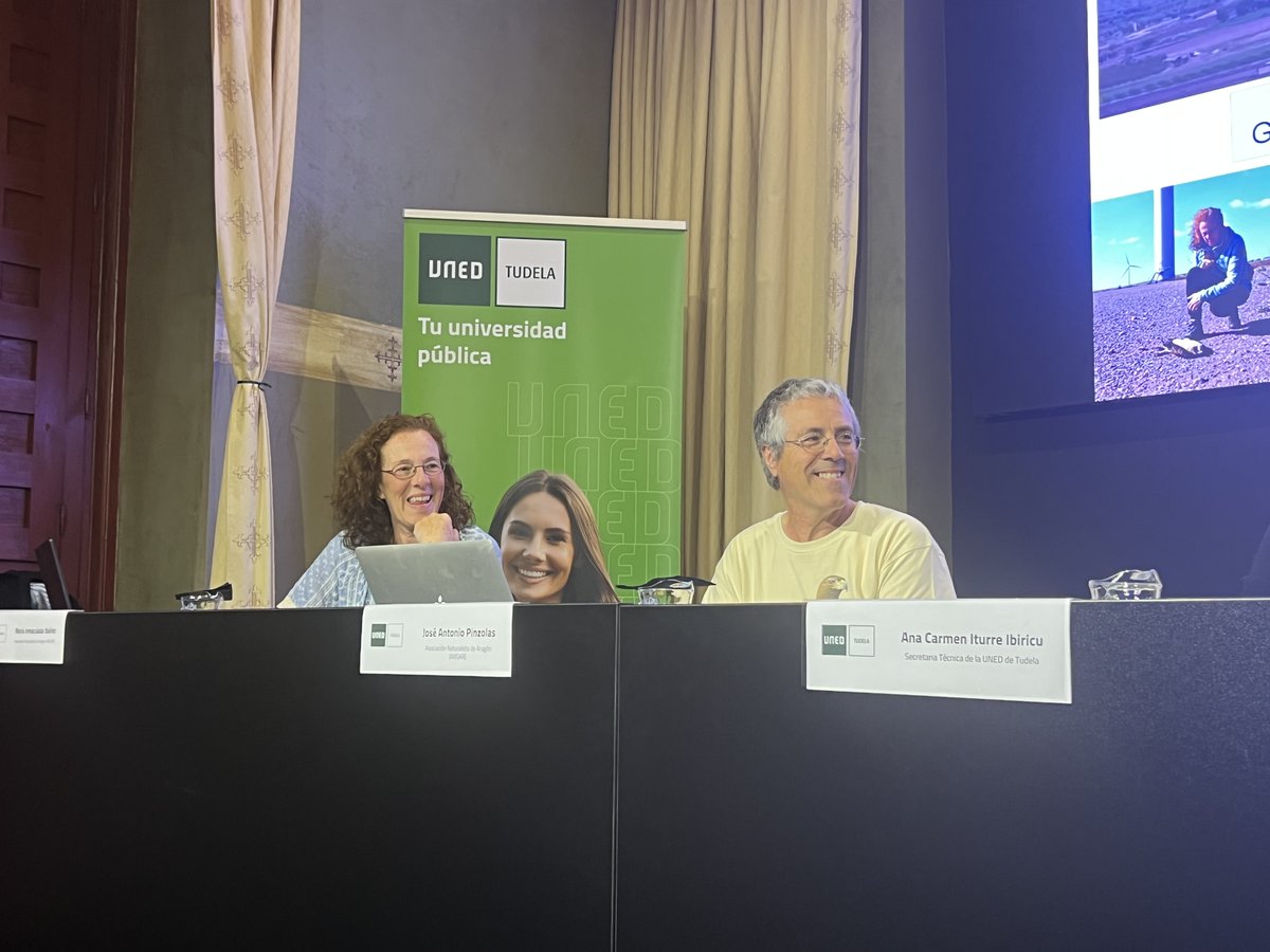 UNED Tudela (@unedtudela) on Twitter photo 👏 Hoy hemos recibido a María Inmaculada Ibáñez y José Antonio Pinzolas, miembros de la Asociación Naturalista de Aragón (ANSAR) y flamantes ganadores del Premio de Medio Ambiente 2025 de <a href="/ecologistas/">Ecologistas en Acción</a> en Acción de Navarra.
💪 ¡Enhorabuena por el galardón y vuestra labor! 👏 Hoy hemos recibido a María Inmaculada Ibáñez y José Antonio Pinzolas, miembros de la Asociación Naturalista de Aragón (ANSAR) y flamantes ganadores del Premio de Medio Ambiente 2025 de <a href="/ecologistas/">Ecologistas en Acción</a> en Acción de Navarra.
💪 ¡Enhorabuena por el galardón y vuestra labor!