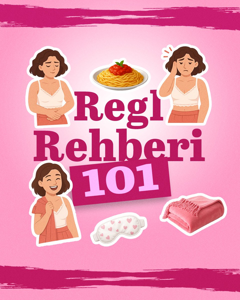 Regl hakkında bilmen gereken her şey bir arada: Regl Rehberi 101 başlıyor! 🎉
Rahatlatan ipuçları, pratik öneriler ve aklına takılan tüm soruların cevapları burada seni bekliyor. 💖✨
Bu rehberi kaçırmamak için takipte kal!🫶🏻