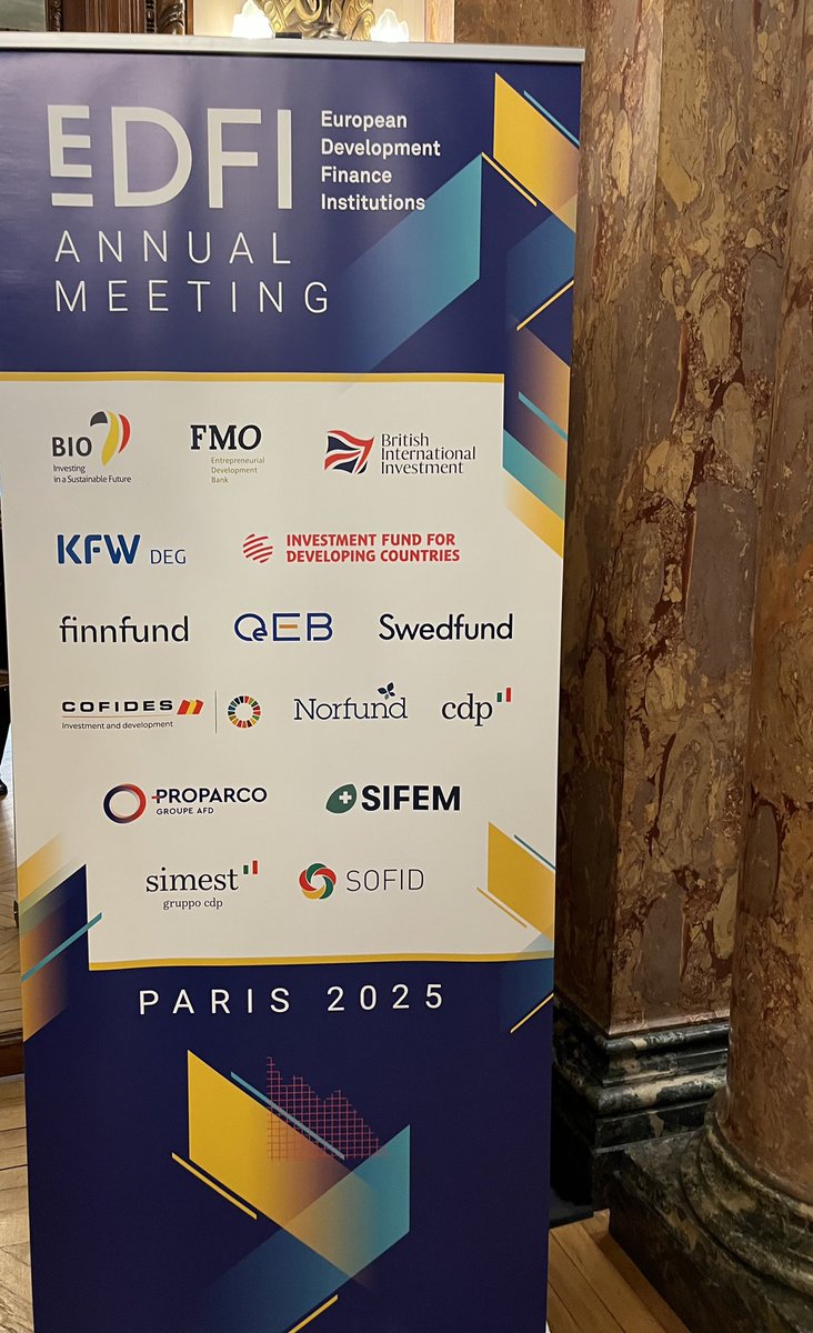 enricopetro's tweet image. In times of global uncertainty, choosing the path of international #partnerships is key. In Paris with @GruppoCDP for @EDFInetwork Annual Meeting & #G7 DFI Forum to boost cooperation on #development finance, #Ukraine & investments in #Africa. Thanks to @Proparco & @FinDev_Canada.