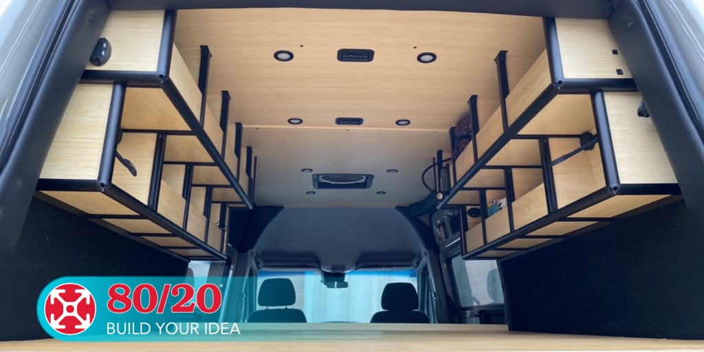 8020_LLC's tweet image. #NationalRoadTripDay is here! 

Building your dream setup? 80/20's modular framing system makes it easy to customize storage, furniture, and more.

Adventure starts with a solid frame: bit.ly/3peM7n3

#BuildYourIdea #VanLifeBuild #ModularFraming