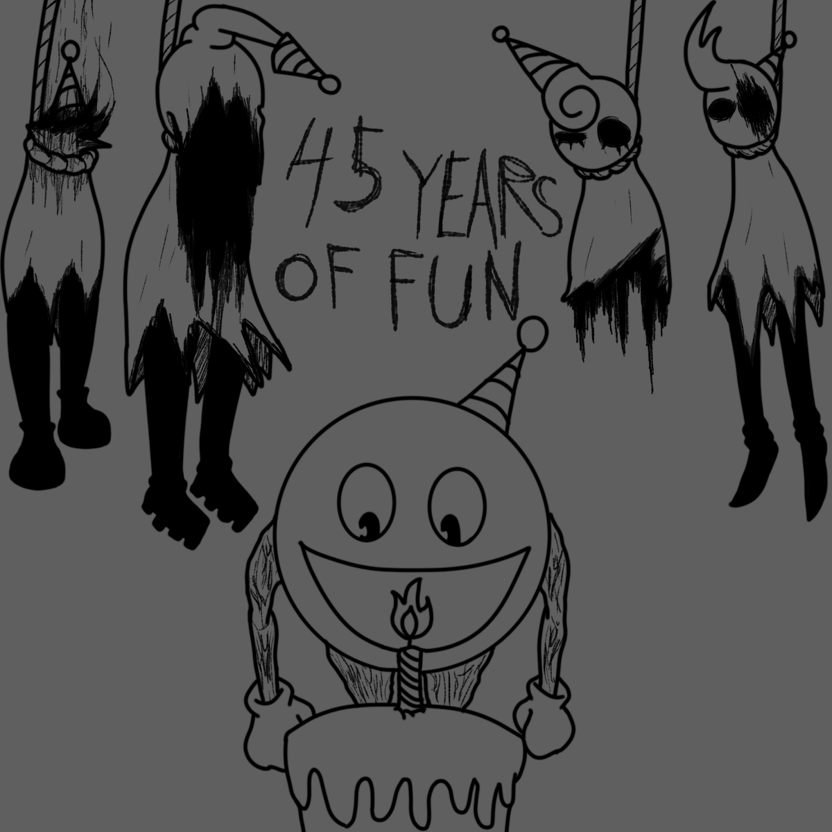 AppleKhi57's tweet photo. #PACMAN45TH
SmilingDevil celebrating how much the years have been
#smilingdevil1990 #PacMan #innyume #smileghost https://t.co/hSy4cmbh3J