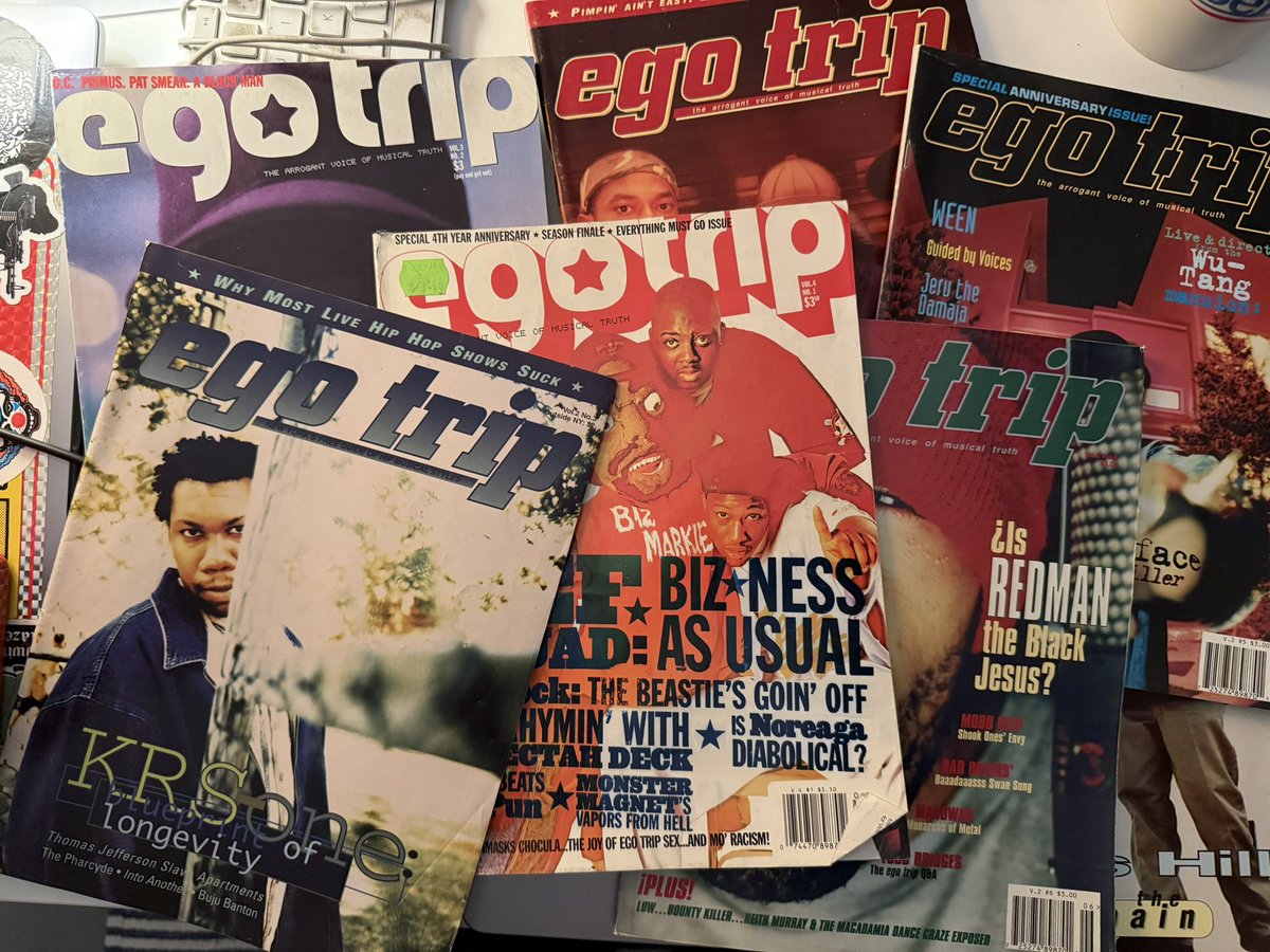 not just the best hip-hop magazine ever, although it was that, too. one of the best music mags of all time full stop. life changing. RIP Sacha Jenkins