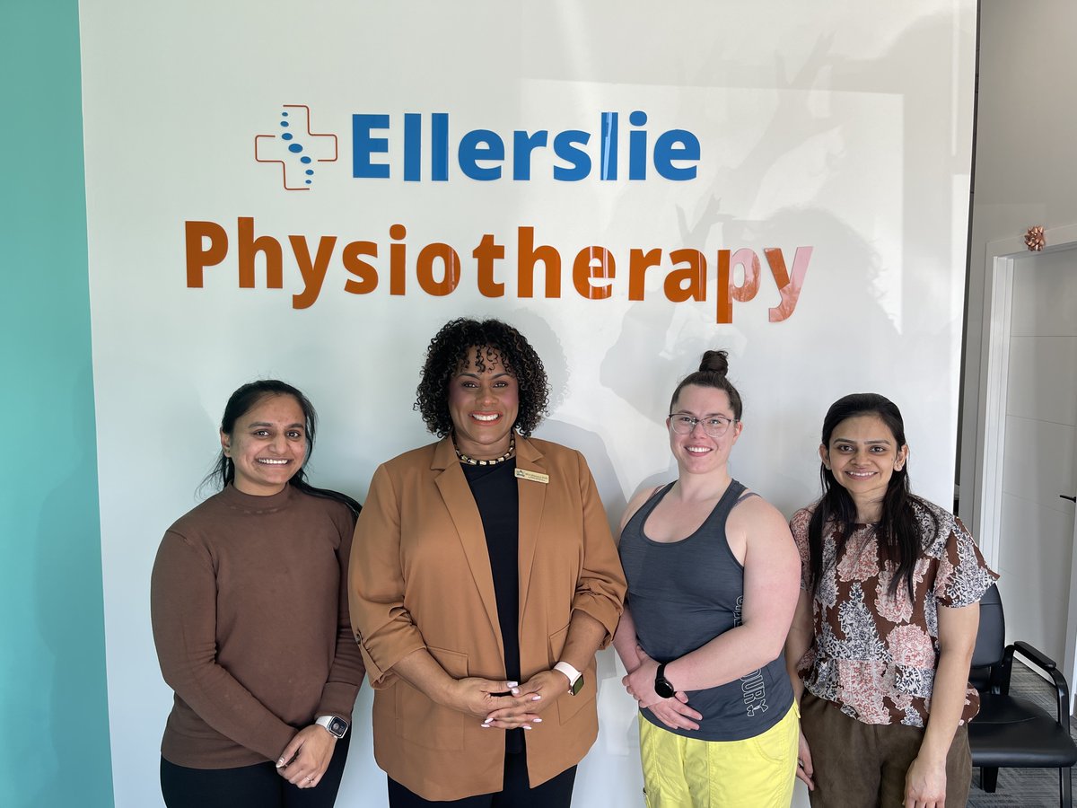 RhiHoyleYEG's tweet photo. 🧘‍♂️I was pleased to visit Ellerslie Physiotherapy &amp; Wellness, our community’s newest physiotherapy clinic! Here's to a healthier neighbourhood! 🏃‍♀️
 #Physiotherapy #NewBusiness #HealthAndWellness #CommunityCare #SupportLocalHealthcare https://t.co/mXoPhw1hBL