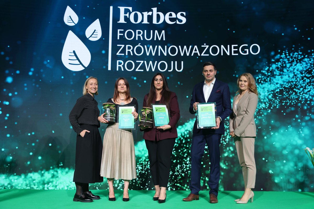 We are a Low-Emission Leader! It is a prestigious award of the Sustainable Development Forum. Thank you, <a href="/Forbes/">Forbes</a> Polska. In 2024 the CO₂ emissions were 45% reduced in comparison with the results in 2018 —primarily thanks to the purchase of renewable energy (wind and solar) and
