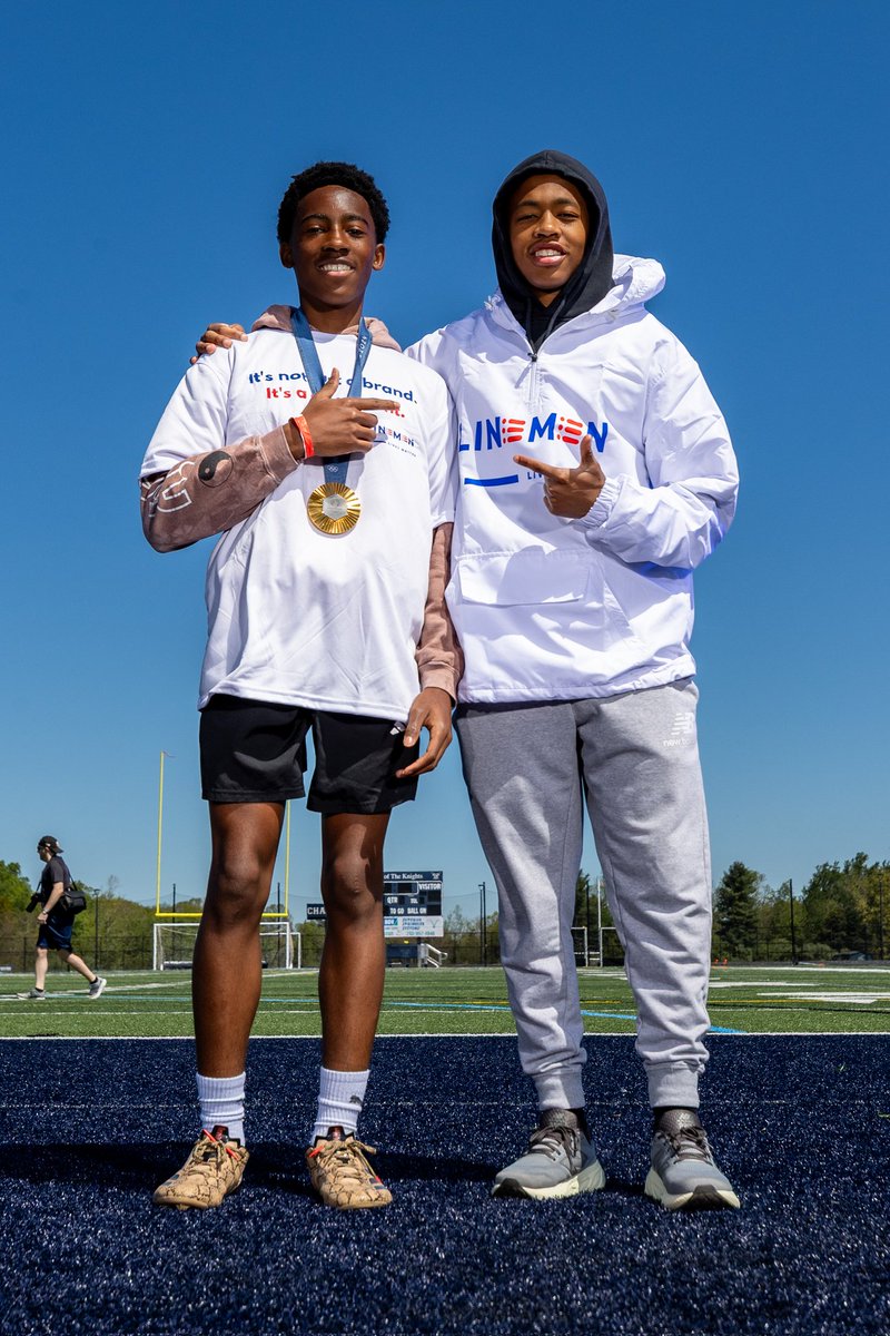 JosephsLandon's tweet image. Had a good time at the Lineman Lives Matter camp and it was great getting to meet and chop it up with you @QuincyWilson5