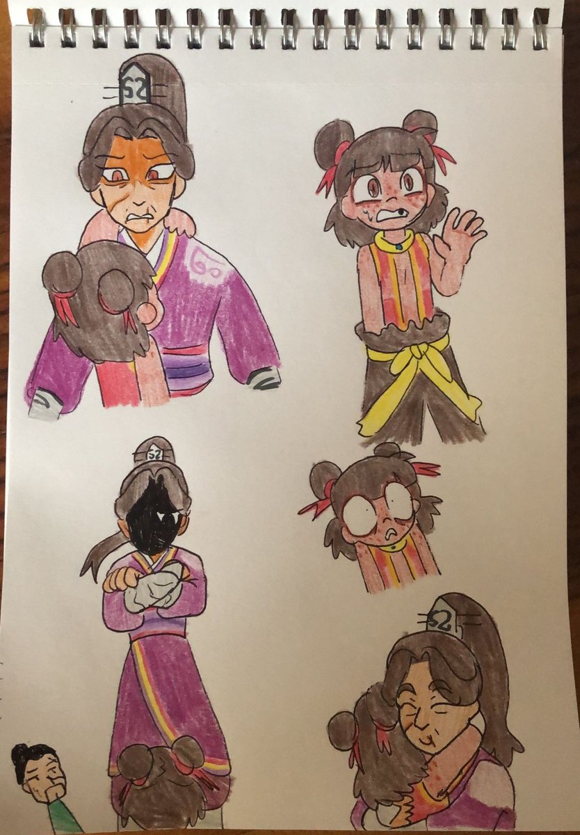 lamr44732's tweet photo. #哪吒之魔童闹海 #哪吒2 #哪吒
#linezha #lijing #ladyyin #nezha 
#nezha2025 #nezhafanart #nezha2
#nezha2019 #nezhamovie #comic
#characterpractice
Li Jing and Lady Yin looked so young in the movie if you ask me 😑
✍️ Giving them features for their age https://t.co/h8QwwewCfH