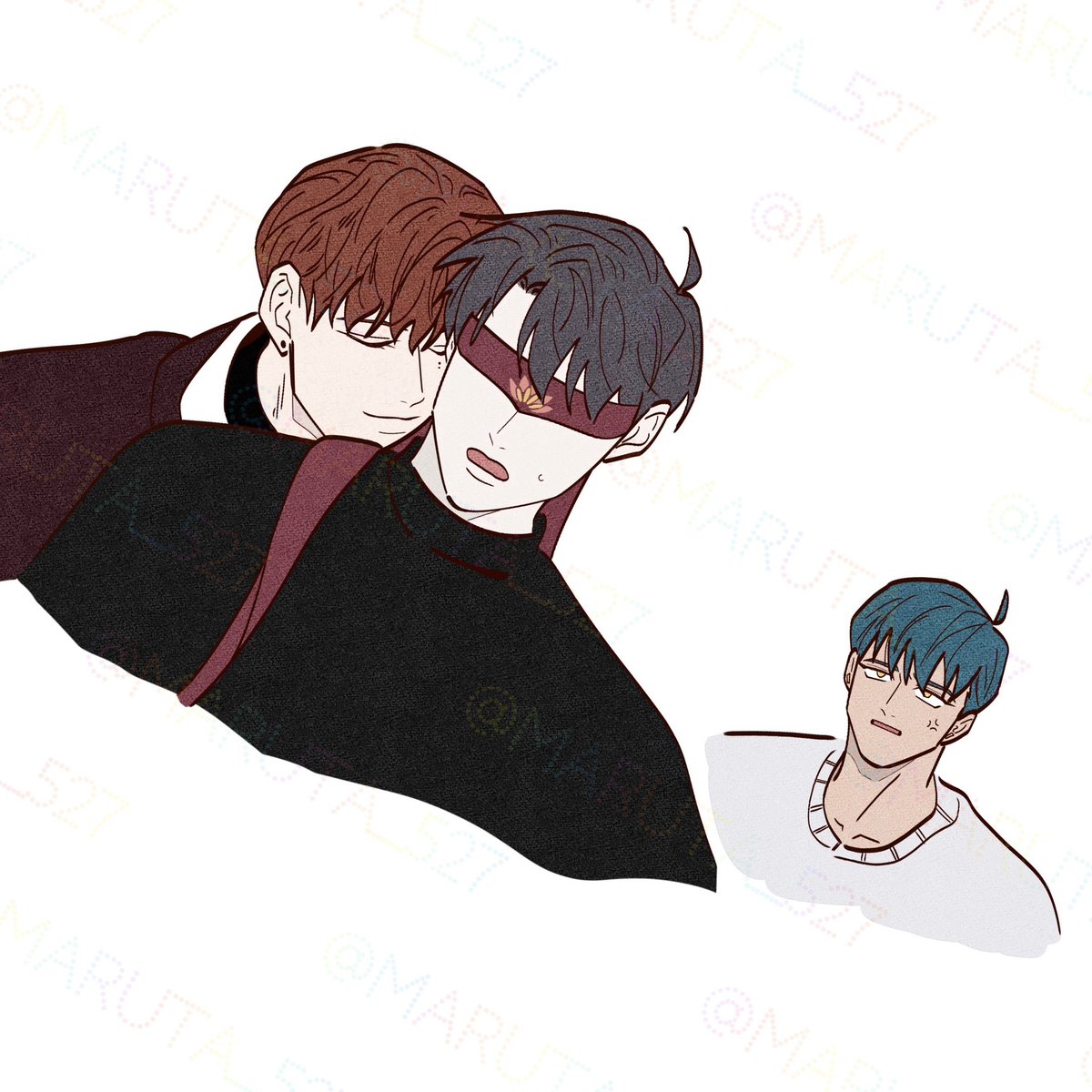 今日は本国版トスプルDAY🇰🇷
休載除くと今回7週目になりますが、再開から数えて良いんですよね？

『いい匂い♡』
ごめんね金扇笑