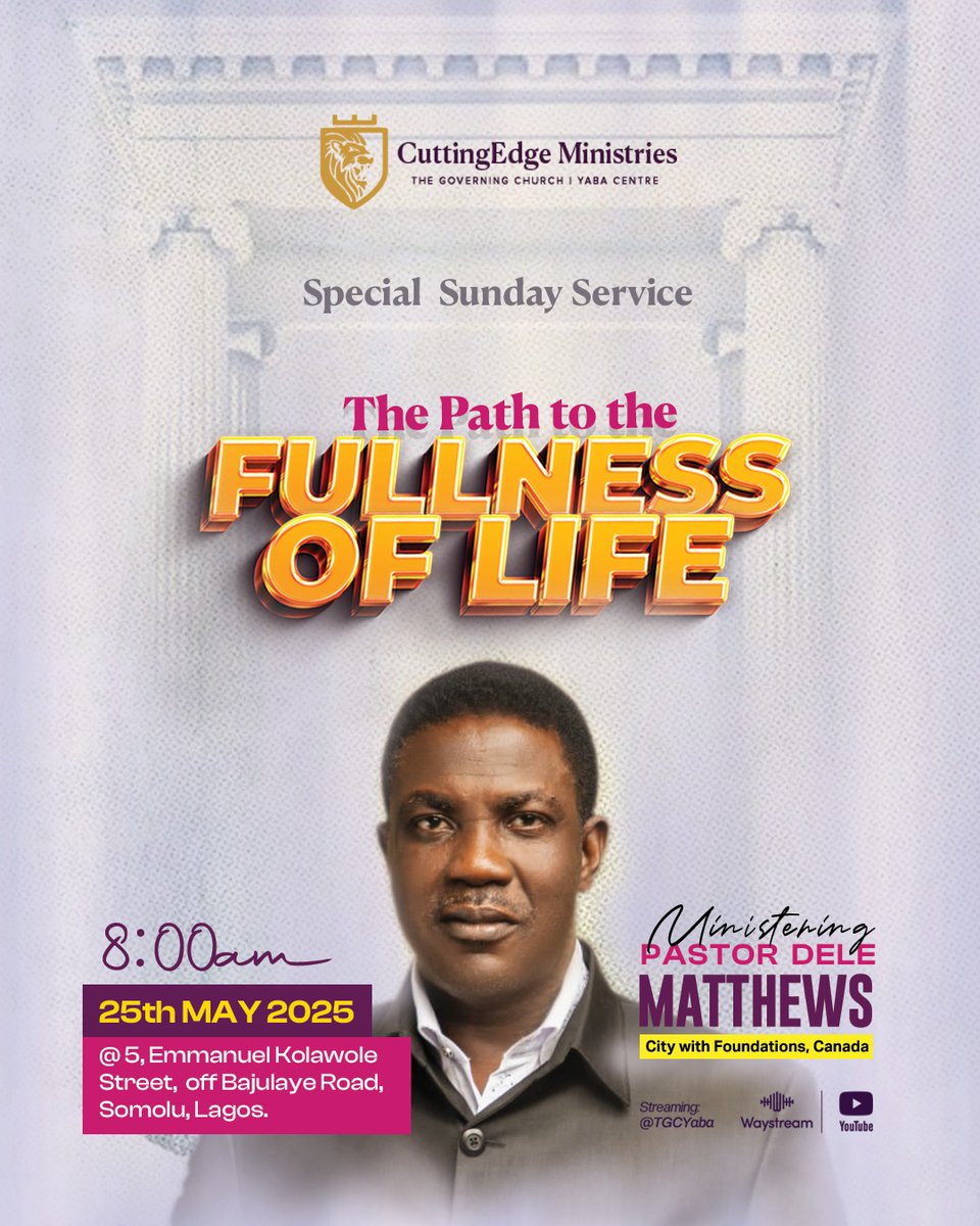 The Governing Church, Yaba tweet media