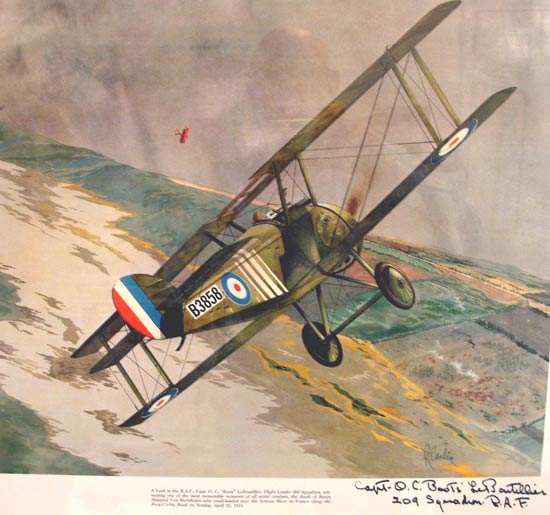 ron_eisele's tweet photo. Captain LeBoutillier and the Red Baron. https://t.co/oFw5xhP0m2