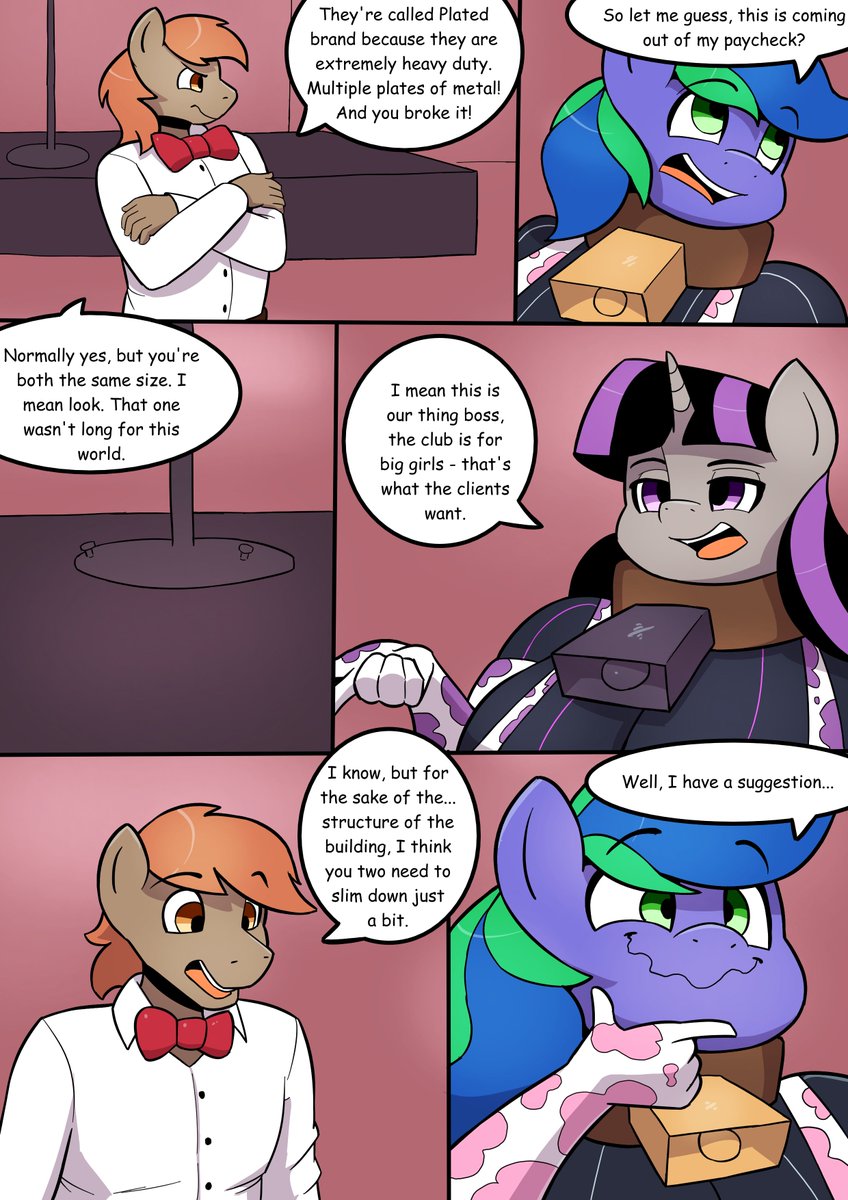 The argument continues! But somepony has a plan...

🎨by <a href="/Ahobo76/">Ahobo</a> with <a href="/ThreeAreEss/">ThreeAreEss</a> and <a href="/WinteerLight/">Winter Light</a>!
