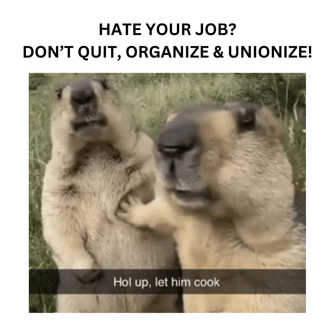 Happy Friday!

Remember: we make the union difference when we organize and fight for what's ours! ✊🏿✊🏾✊🏽✊🏼✊🏻