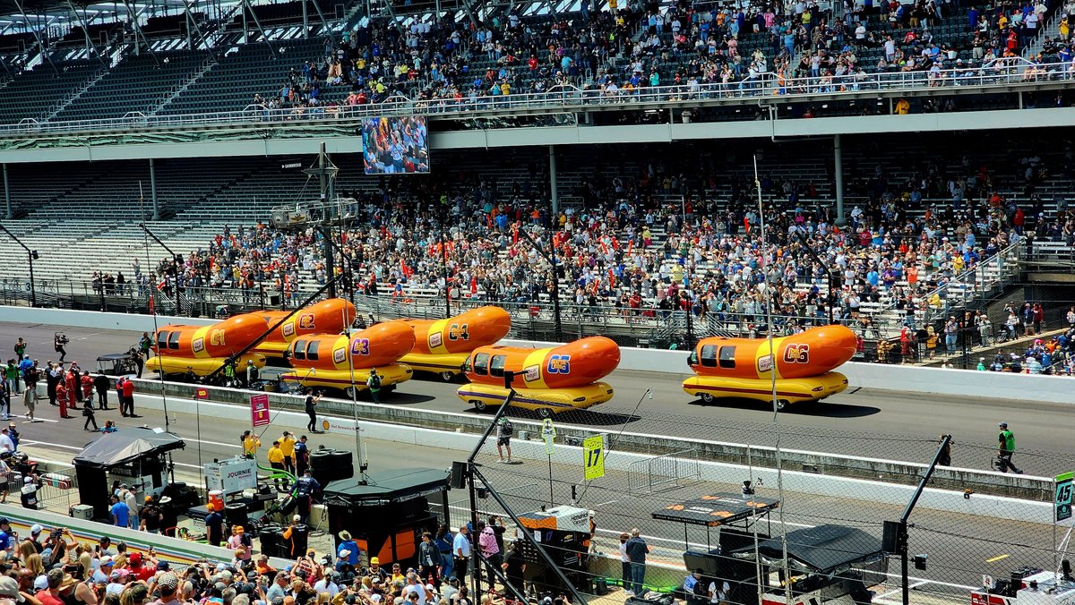 I'll take "Races I never thought I'd cover" for 1000, Alex.

#Wienie500 #Indy500