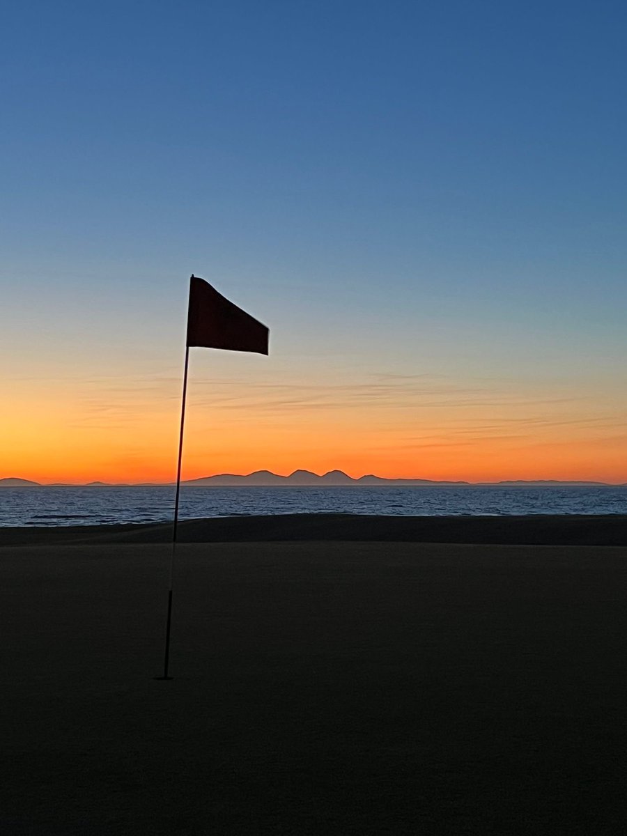The sun has sadly set on another Kintyre golf tour. <a href="/machgolf/">The Machrihanish Golf Club</a> <a href="/MachDunes/">Machrihanish Dunes</a> and Dunaverty all quite superb as always. <a href="/machgolf/">The Machrihanish Golf Club</a> front 9 the best you could ever play. Thanks to the staff and members at each club for the warm welcome and fine food! Roll on 2026!