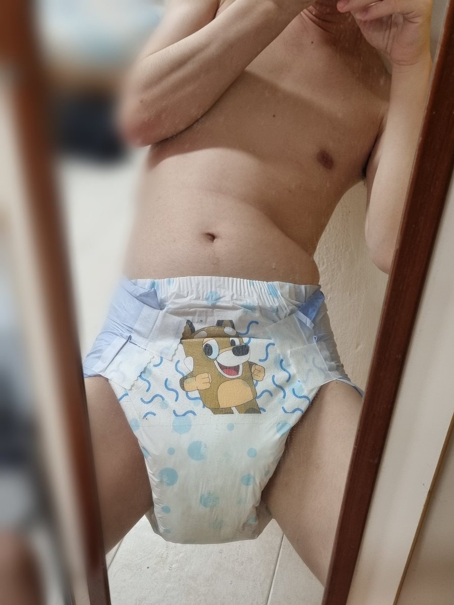 Mission accomplished: thick diappy fully loaded ~