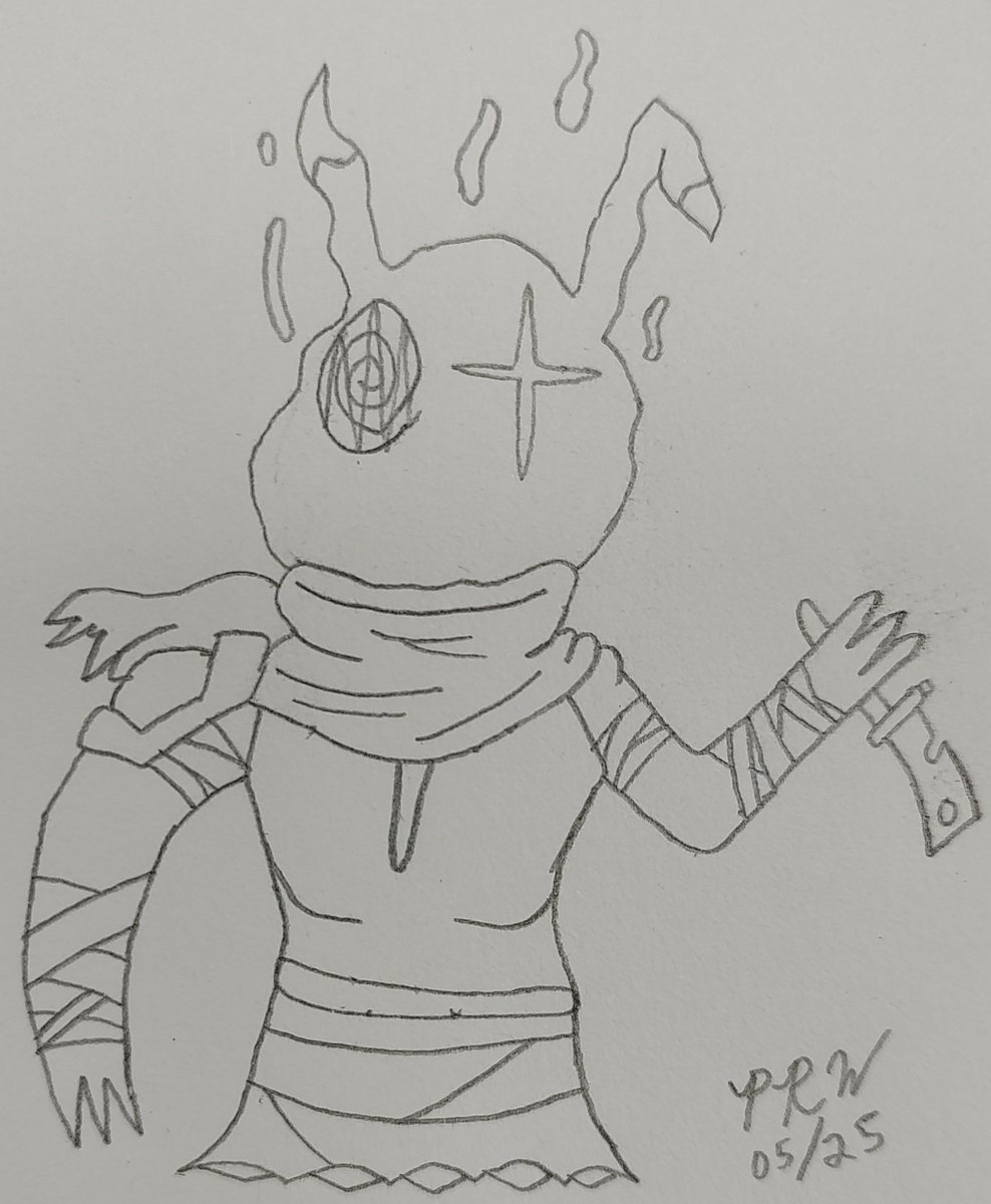Westerfiel45195's tweet photo. "I don't understand a thing..."

Sketch of Mimikyu as The Beheaded (The Beheadikyu) from Dead Cells! Commissioned by Rand.

#makeityoumimikyu #makeityou #mimikyu #deadcells #thebeheaded https://t.co/5cxcPZ4waN