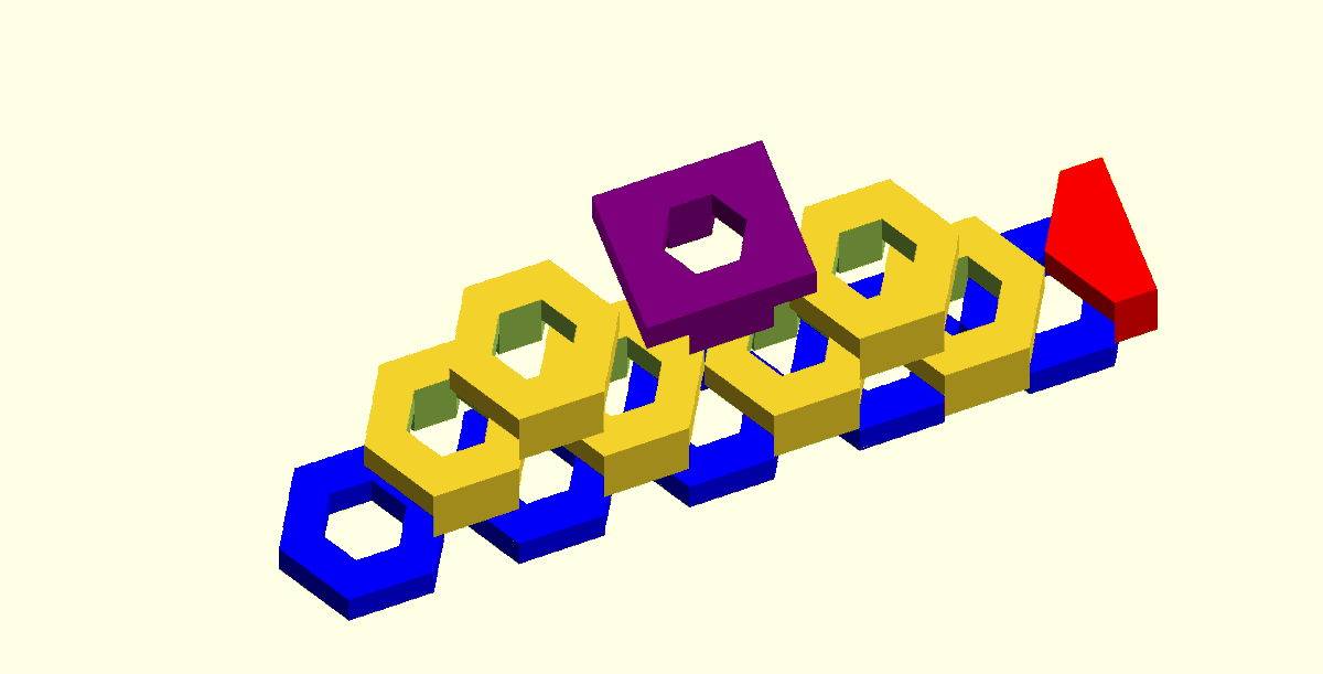 Xabbax's tweet photo. Hexagonal interlocking blocks for building industry (2) https://t.co/30Gko9kT2S