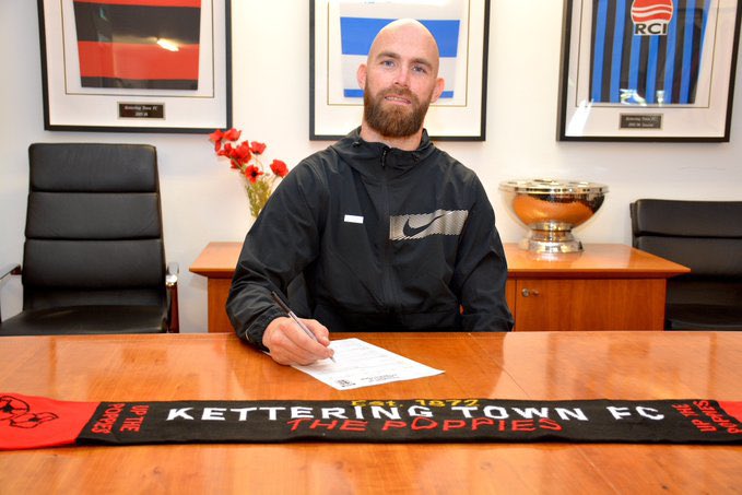 First time was so nice I had to do it twice 😍 Buzzing to be back home with <a href="/KTFCOfficial/">Kettering Town FC</a>  ❤️🖤

159 appearances last time around, and I’m hungry to add to that number and help push the club forward once again. #BackHome #KTFC #OnceAPoppyAlwaysAPoppy

<a href="/WestCoastGK/">West Coast GK</a>