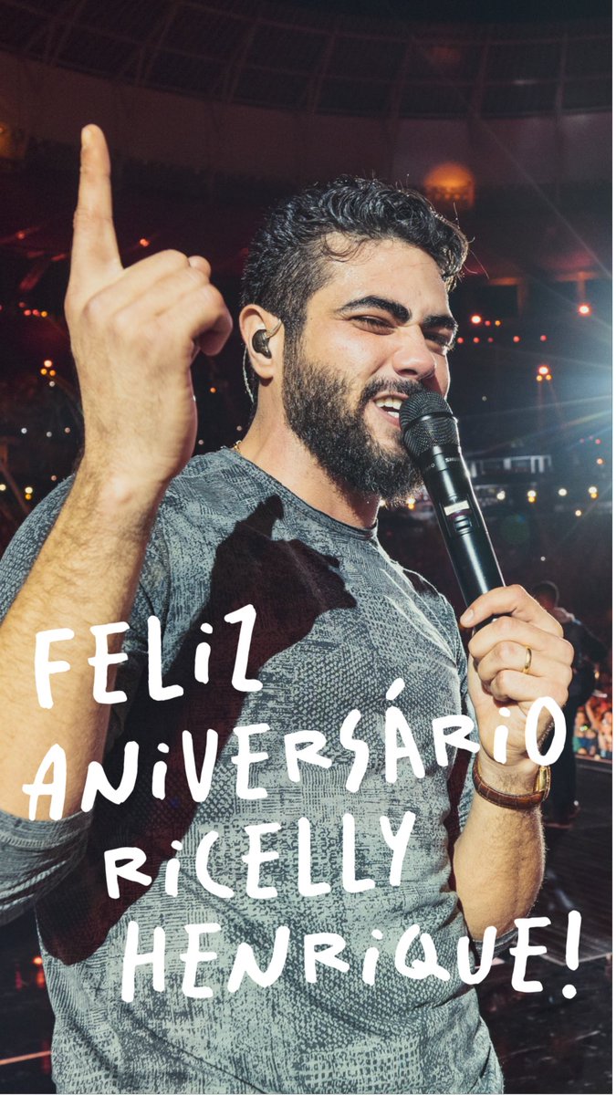Hoje o dia é todo dele. Feliz aniversário, Ricelly Henrique! 🥳❤️
