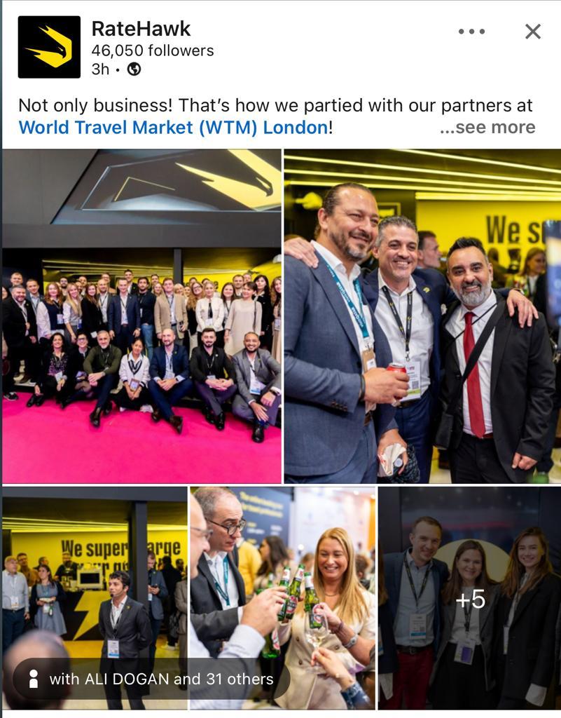 kingrami4's tweet photo. World Travel Market https://t.co/GB6yRwq0MA