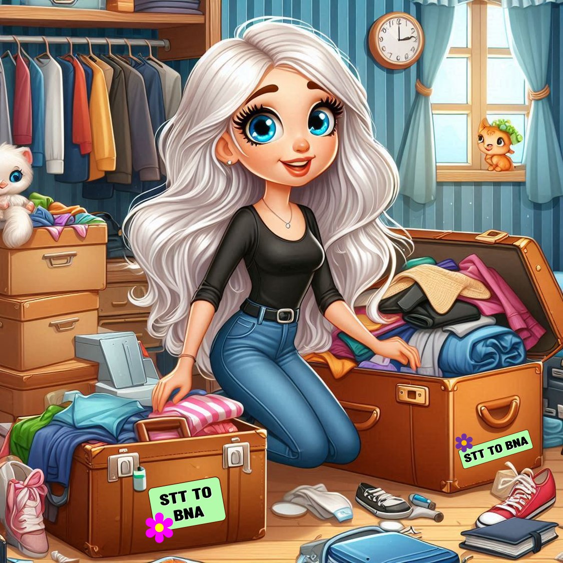 SheriTingle's tweet image. We organized our St Thomas home &amp;amp; brought 6 trunks from St Thomas to our Nashville house.
Quickly repacked for a business trip to Cleveland.
Back in Nashville now. Tackling the chaos &amp;amp; getting organized!  This pic is basically my life right now!
#Unpacking #TravelLife #LoveMyLife