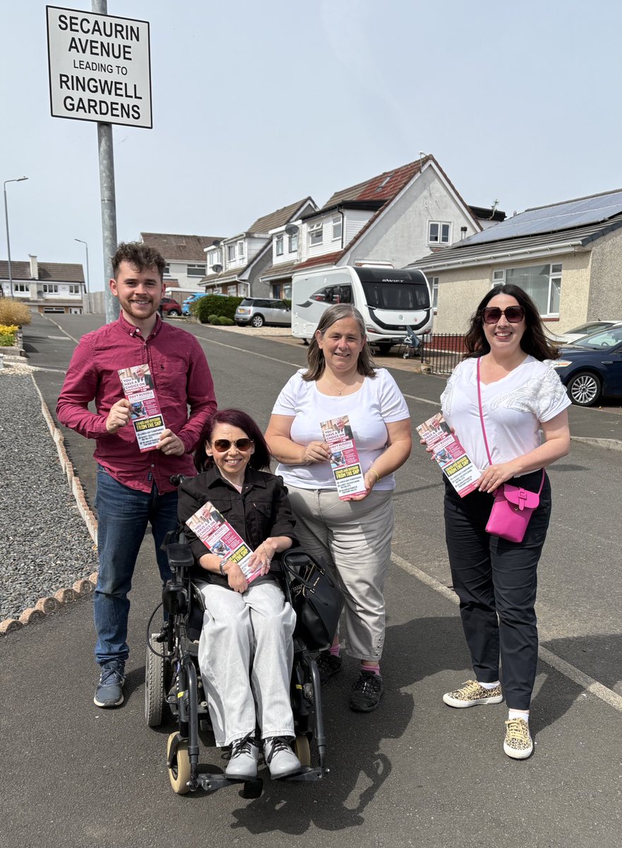 Pam Duncan-Glancy MSP (@glasgowpam) on Twitter photo Another brilliant door knocking session this afternoon for <a href="/DavyRussell4HLS/">Davy Russell for Hamilton, Larkhall and Stonehouse</a>.
On 5th of June, many people know that for a new direction, they’ll be voting <a href="/ScottishLabour/">Scottish Labour</a>🌹 Another brilliant door knocking session this afternoon for <a href="/DavyRussell4HLS/">Davy Russell for Hamilton, Larkhall and Stonehouse</a>.
On 5th of June, many people know that for a new direction, they’ll be voting <a href="/ScottishLabour/">Scottish Labour</a>🌹