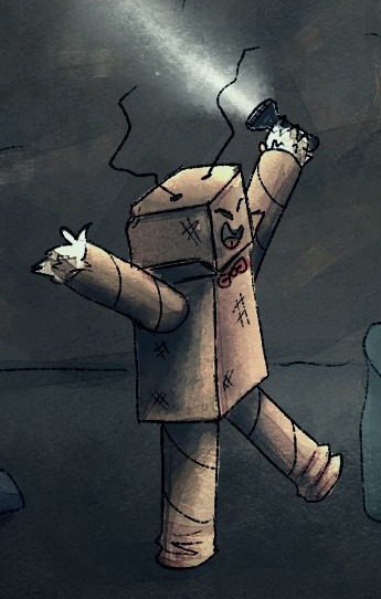 Peaceful_Box's tweet photo. (23/31) Zen and Box finally reunited after their separation from the forest! Zen told Box about the Finality, where the entirety of the realm decided that the world was complete so they would be turning off existence soon! Zen agreed to help Box find a way to stop it! https://t.co/aYQBZtJaRc