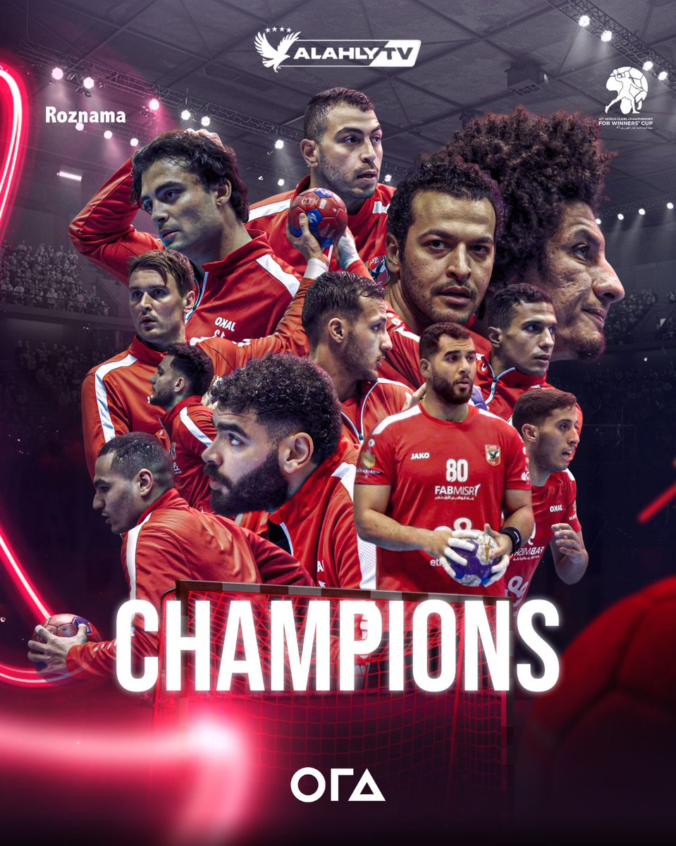 AlAhlyTV's tweet photo. الكوماندوز أبطال كأس الكوؤس الإفريقية 💪🏆🦅🔥
الكوماندوز يهزمون الزمالك في نهائي كأس الكؤوس الإفريقية لكرة اليد ويكملوا السداسية التاريخية 🦅🤾‍♂️🏆 https://t.co/m96pbfvCIO
