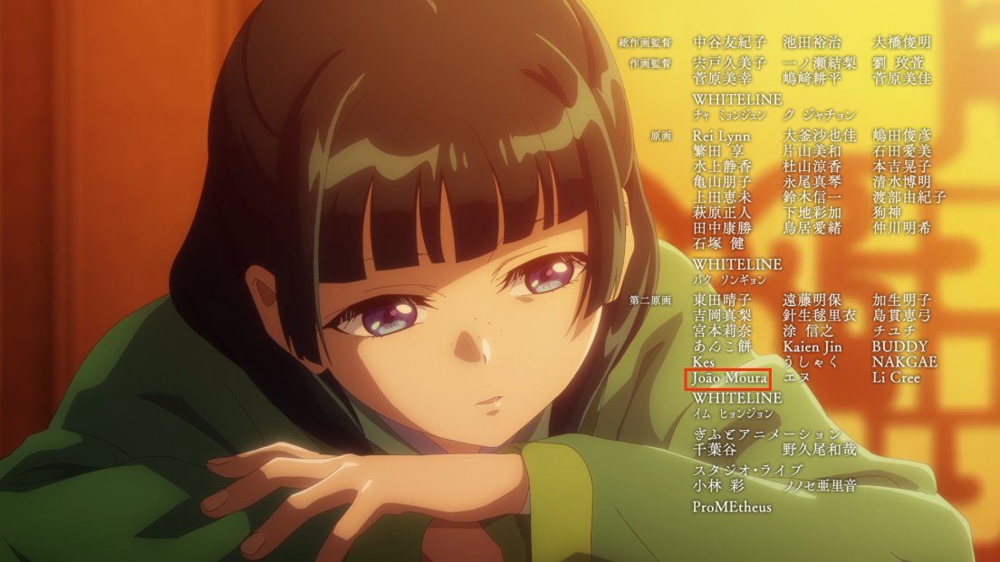 I Contributed for episode #19 of Apothecary Diaries s2 as a 2nd Key Animator 
Thank you to Park-san and the incredible team at OLM for this opportunity!! 🙇
#薬屋のひとりごと