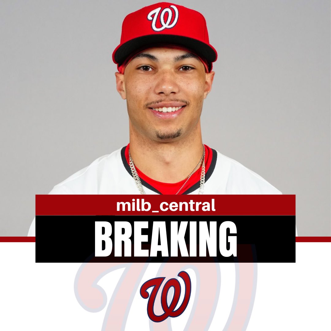 The Washington Nationals are calling up Daylen Lile to the majors.