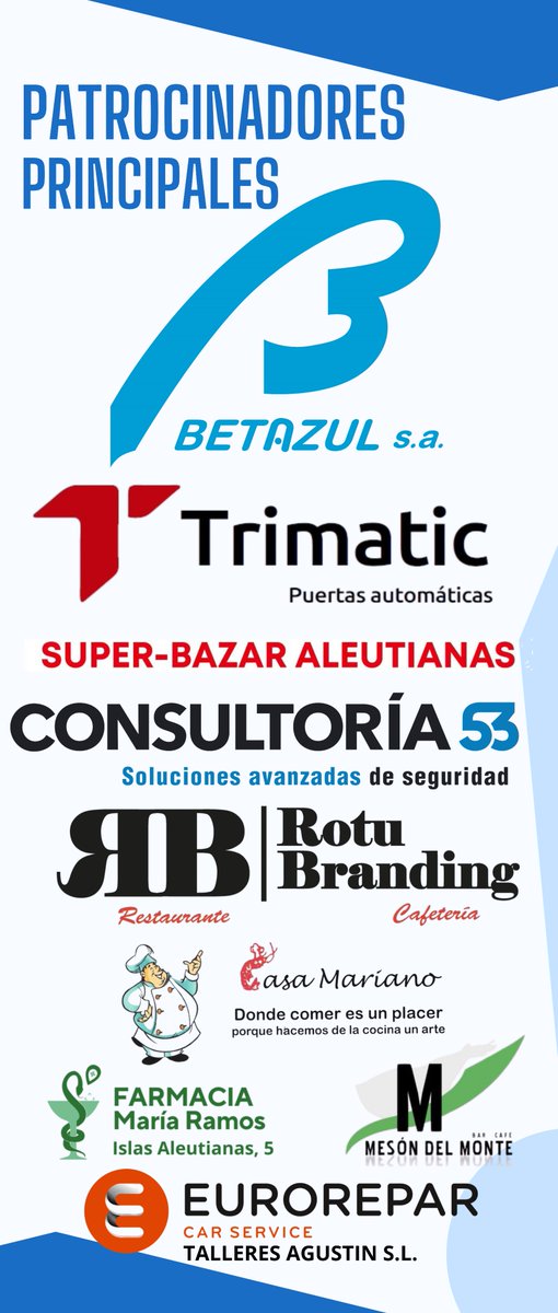 AVPGRANDE's tweet photo. Queremos  agradecer de manera especial a nuestros patrocinadores principales,  patrocinadores y colaboradores sus aportaciones para que este proyecto  salga adelante. GRACIAS !!!!!!👏👏👏👏👏 https://t.co/vdFtIiDOVb