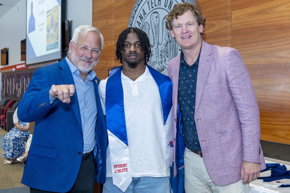 LA Tech Football ๐ (@latechfb) on Twitter photo Made it to the finish line ๐
Stoles Today โ๏ธ
Graduation Tomorrow โญ๏ธ๐
<a href="/JWilkerson_/">J Wilkerson</a> x <a href="/MarquisTCrosby/">Marquis.TCrosby1</a> Made it to the finish line ๐
Stoles Today โ๏ธ
Graduation Tomorrow โญ๏ธ๐
<a href="/JWilkerson_/">J Wilkerson</a> x <a href="/MarquisTCrosby/">Marquis.TCrosby1</a>
