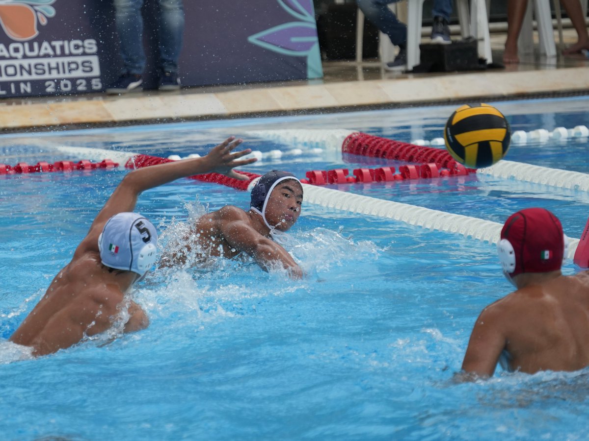 USA Water Polo (@usawp) on Twitter photo Today marks the quarterfinals for the Men's Cadet National Team at the 2025 <a href="/PanamSports/">Panam Sports</a> Water Polo Championships!
🆚 Venezuela
📍 Medellin, Colombia
⏰ 4:00pm ET/1:00pm PT
📺 panamsportschannel.org
📈 scores.6-8sports.com/unity/leagues/…
📸 Conan Horton Today marks the quarterfinals for the Men's Cadet National Team at the 2025 <a href="/PanamSports/">Panam Sports</a> Water Polo Championships!
🆚 Venezuela
📍 Medellin, Colombia
⏰ 4:00pm ET/1:00pm PT
📺 panamsportschannel.org
📈 scores.6-8sports.com/unity/leagues/…
📸 Conan Horton