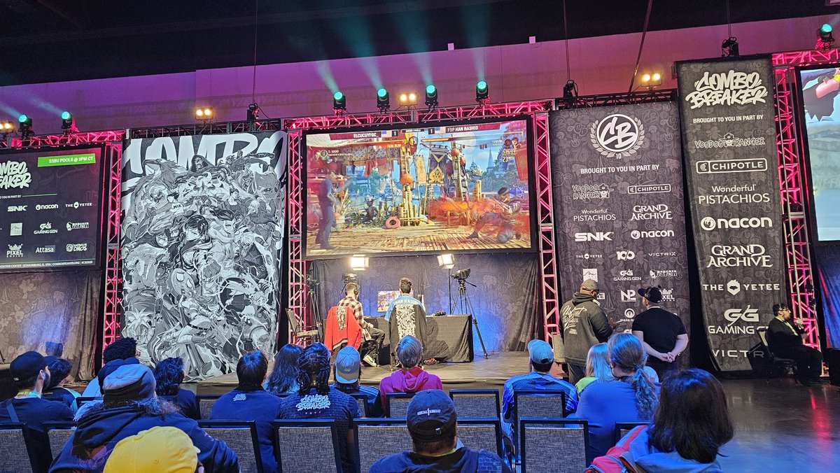 Arthur Moy (@speedbrkr) on Twitter photo #MK1 #ProKompetition pools at <a href="/COMBOBREAKER/">COMBO BREAKER</a> streaming live now!
Stream: twitch.tv/JuicyGameNight
Brackets: start.gg/tournament/comā¦
#CB2025 #fgc #MK1 #ProKompetition pools at <a href="/COMBOBREAKER/">COMBO BREAKER</a> streaming live now!
Stream: twitch.tv/JuicyGameNight
Brackets: start.gg/tournament/comā¦
#CB2025 #fgc