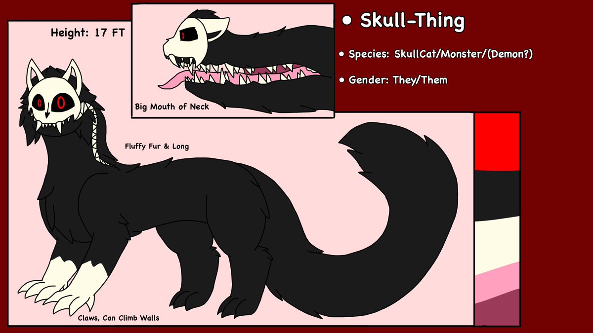 viperfluffyoart's tweet photo. My New OCs: Meet Skull-Thing
🐈‍⬛💀🩸
———————
#oc #furryoc #fursona https://t.co/DE5UerVkRJ