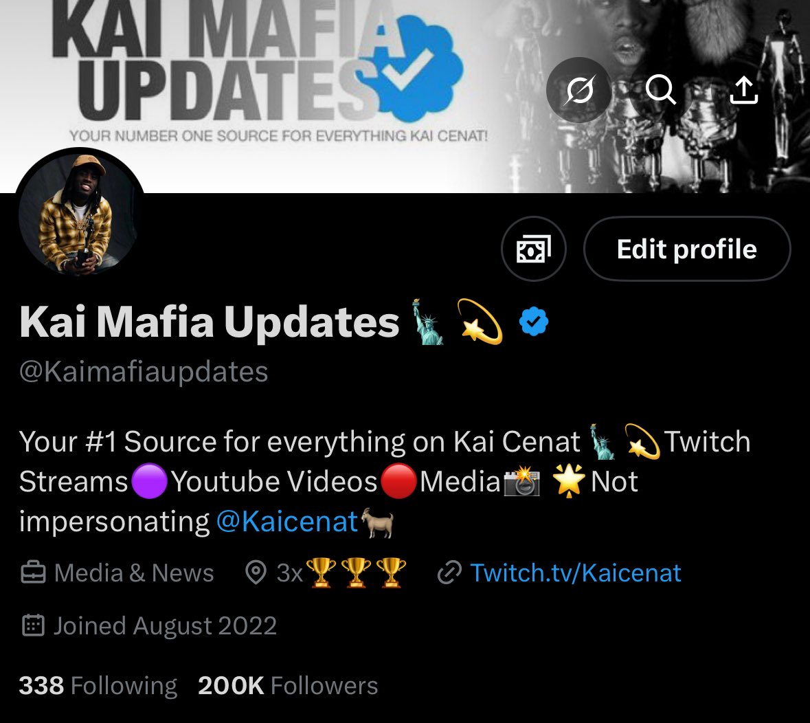 Kai Mafia Updates🗽💫 tweet media