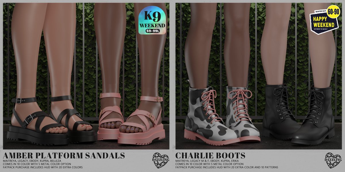 At this weekend we are having our Amber and Charlie available for K9 Weekend &amp; Happy weekend
maps.secondlife.com/secondlife/The…