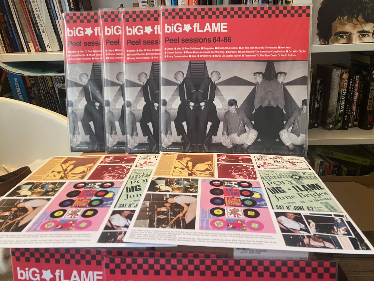 PrecRecs's tweet photo. Ooh, would you look at what's arrived at Precious Towers... official release date is June 3 but not many left on pre-order. Will ship as soon as I can ... #bigflame https://t.co/N8WIWrREHu https://t.co/1iE5LOJJVD
