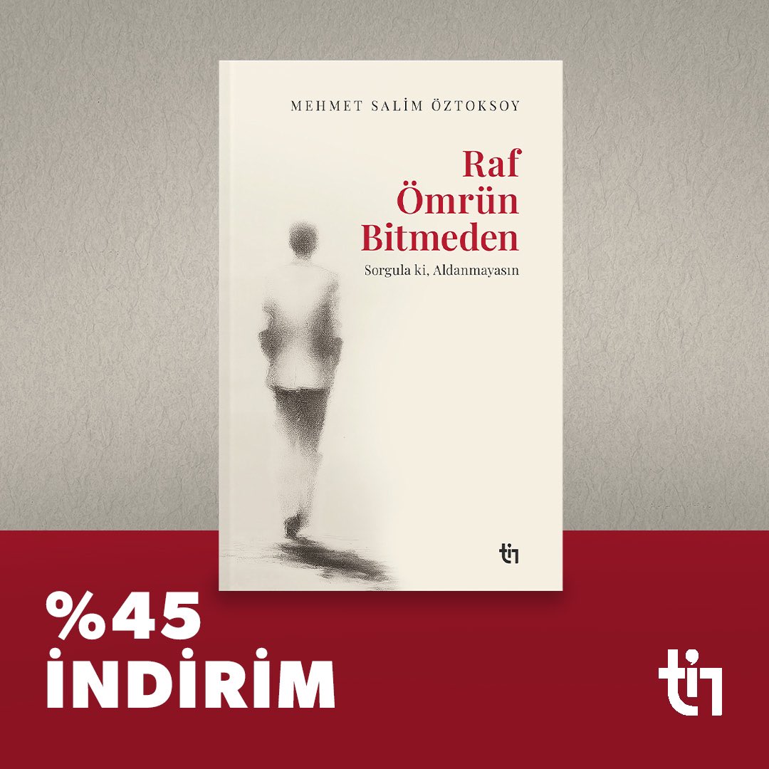 Mehmet Salim Öztoksoy'un kaleminden "Raf Ömrün Bitmeden" kitabı %45 indirimle Tin Yayınlarında! 

İndirimden yararlanmak için tinkitap.com ziyaret edebilirsiniz.