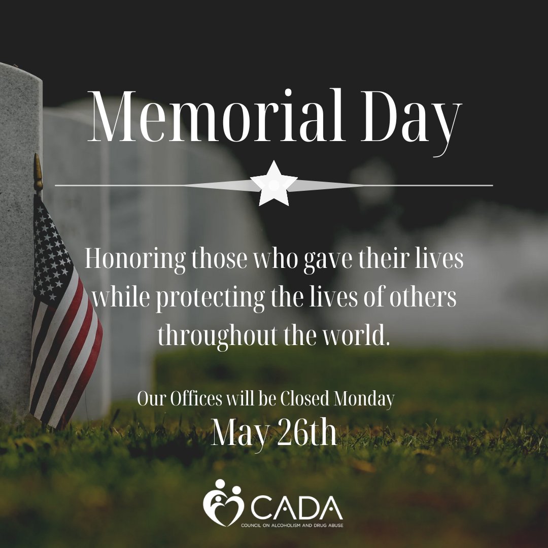 Good morning and Happy Friday! Please note that our offices in Lompoc, Santa Maria, and Santa Barbara will be closed this Monday in observance of Memorial Day. We honor and remember those who have served and sacrificed. Wishing you a safe and reflective three-day weekend!