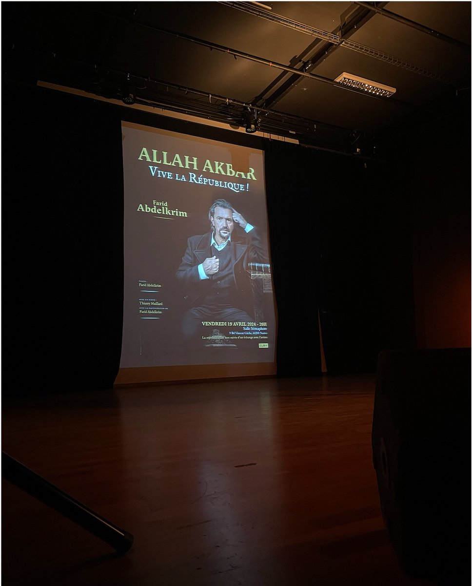 Saint-Martin de Valgalgues accueille ALLAH AKBAR, VIVE LA RÉPUBLIQUE ! à l’espace La Fare Alais incessamment sous peu.