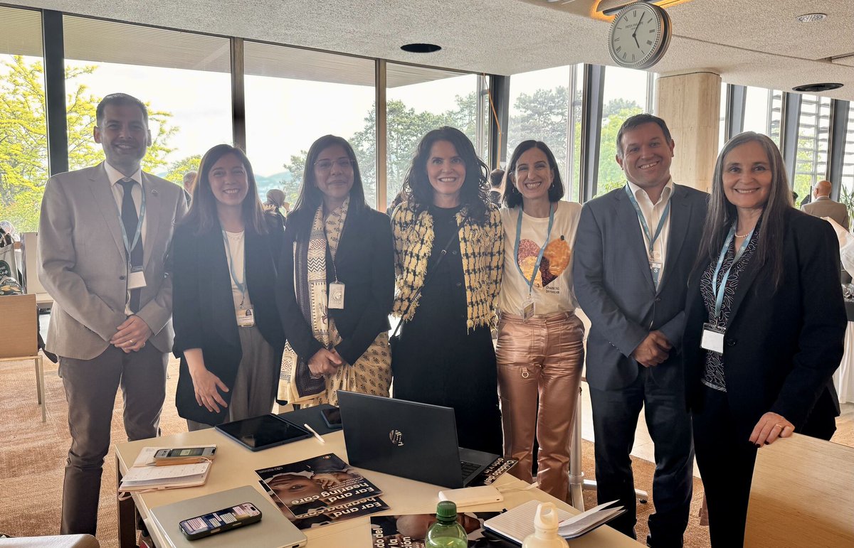 Ana Luísa Neves (@ana_luisa_neves) on Twitter photo This week, I attended the Seventy-eighth World Health Assembly (#WHA78) in Geneva, hosted by <a href="/WHO/">World Health Organization (WHO)</a>. It’s always inspiring to contribute to these dialogues and reconnect with colleagues from WONCA - including <a href="/lygidakis/">Harris Lygidakis</a>, <a href="/PilarAstier/">PILAR ASTIER-PEÑA</a>, Viviana Martinez-Bianchi & Jose Valderas. (1/3) This week, I attended the Seventy-eighth World Health Assembly (#WHA78) in Geneva, hosted by <a href="/WHO/">World Health Organization (WHO)</a>. It’s always inspiring to contribute to these dialogues and reconnect with colleagues from WONCA - including <a href="/lygidakis/">Harris Lygidakis</a>, <a href="/PilarAstier/">PILAR ASTIER-PEÑA</a>, Viviana Martinez-Bianchi & Jose Valderas. (1/3)